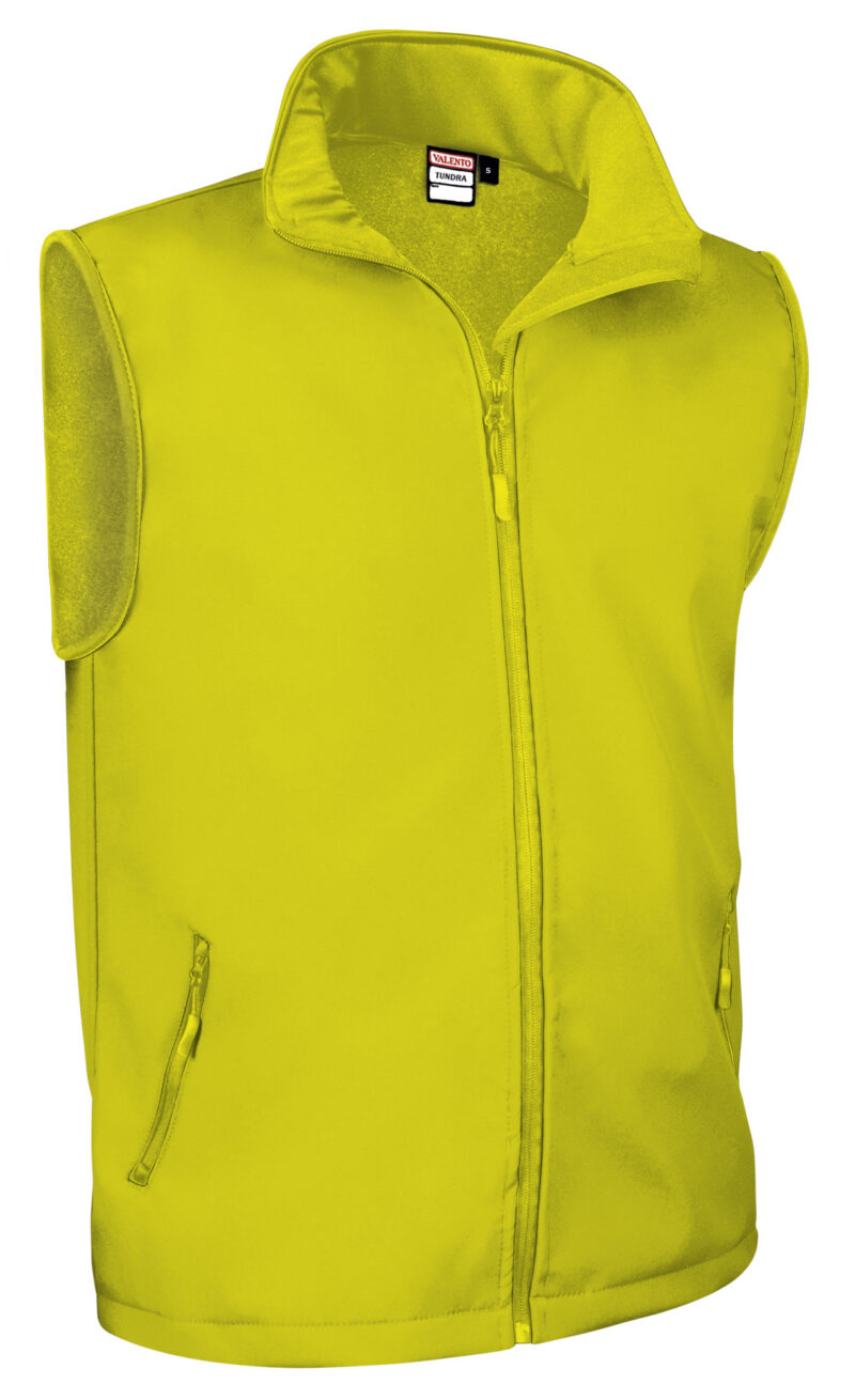 CHVATUNAF Softshell Vest TUNDRA - Fluo Κίτρινο