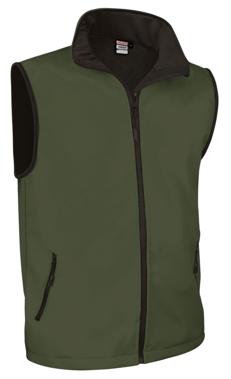 CHVATUNKK Softshell Vest TUNDRA - Χακί πράσινο