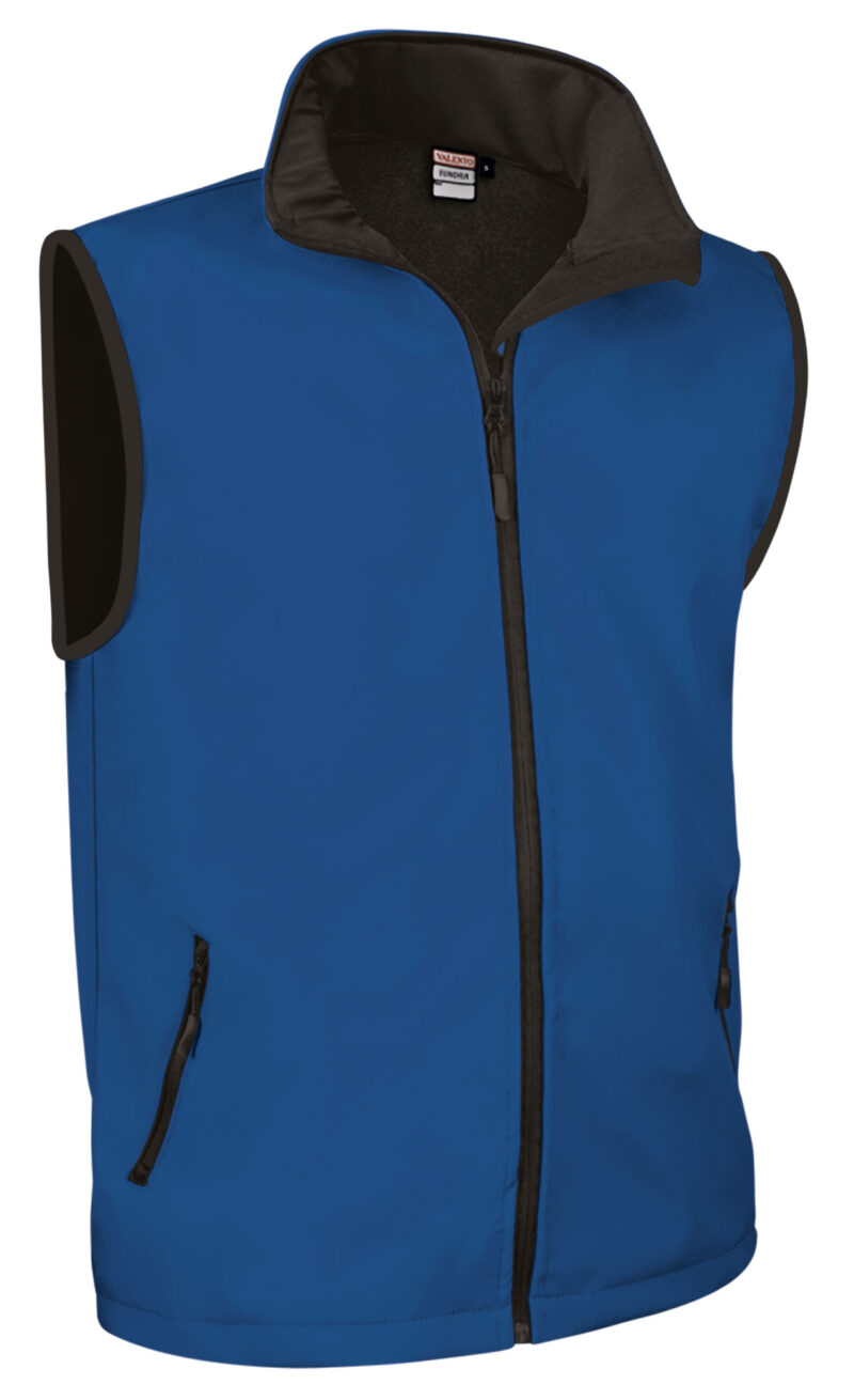 CHVATUNRY Softshell Vest TUNDRA - Μπλε ρουά