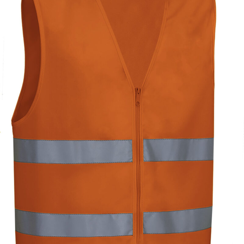 Υψηλής ορατότητας Safety Vest WAGON - Fluo Πορτοκαλί