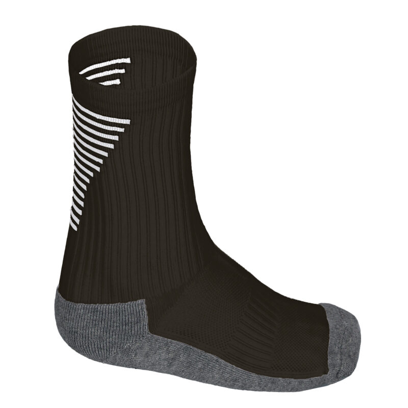 CLVABOLNB Αθλητικό Socks BOLT - Μαύρο-Λευκό-Marengo Μελανζέ