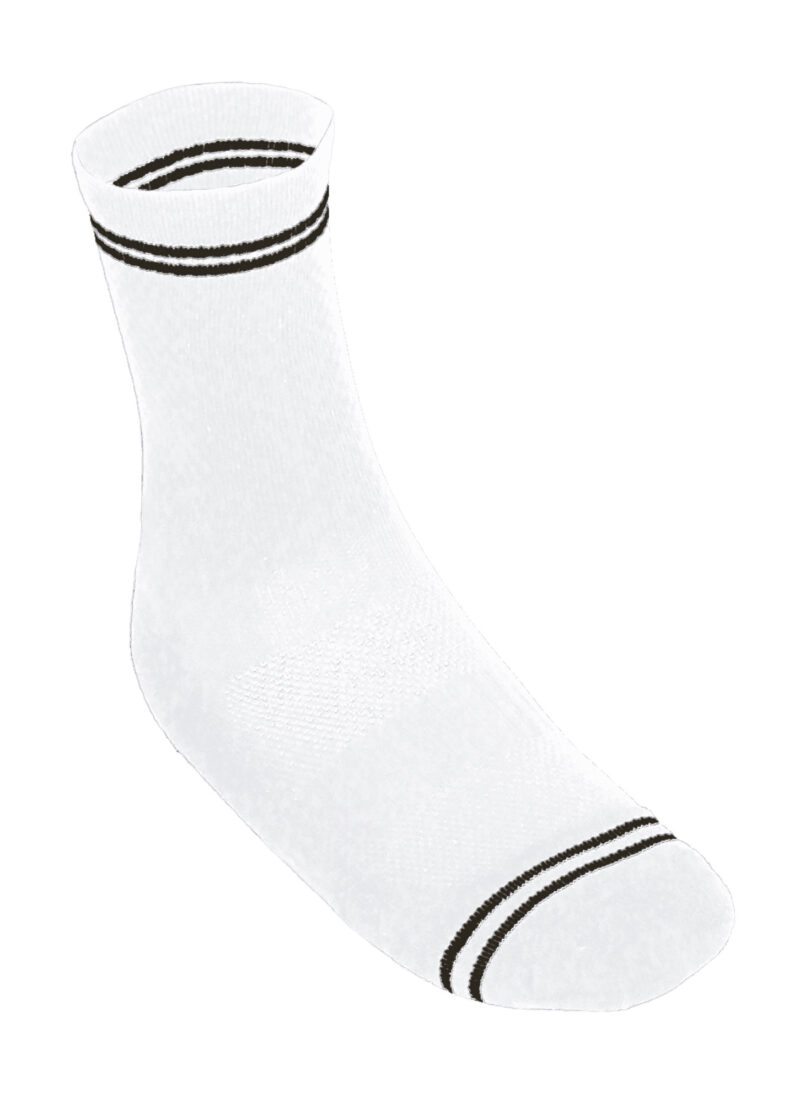 CLVATUCBN Αθλητικό Socks TUCSON - Λευκό-Μαύρο