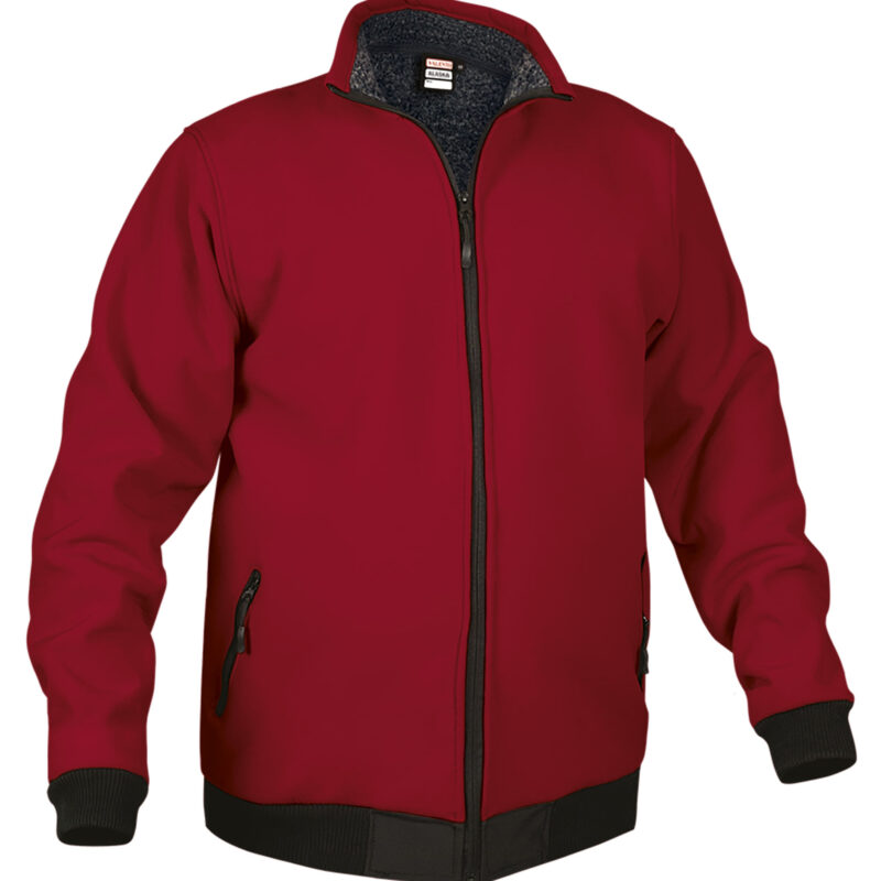 CQVAALARJ Softshell Jacket ALASKA - Κόκκινο lotto