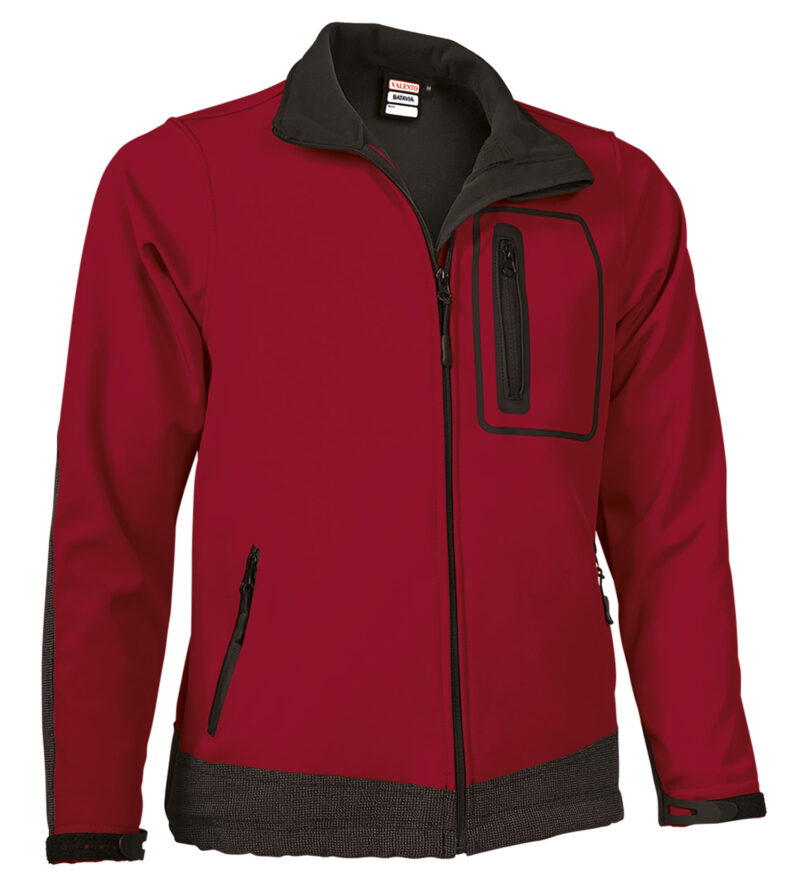Softshell Jacket BATAVIA - Lotto Κόκκινο-Μαύρο