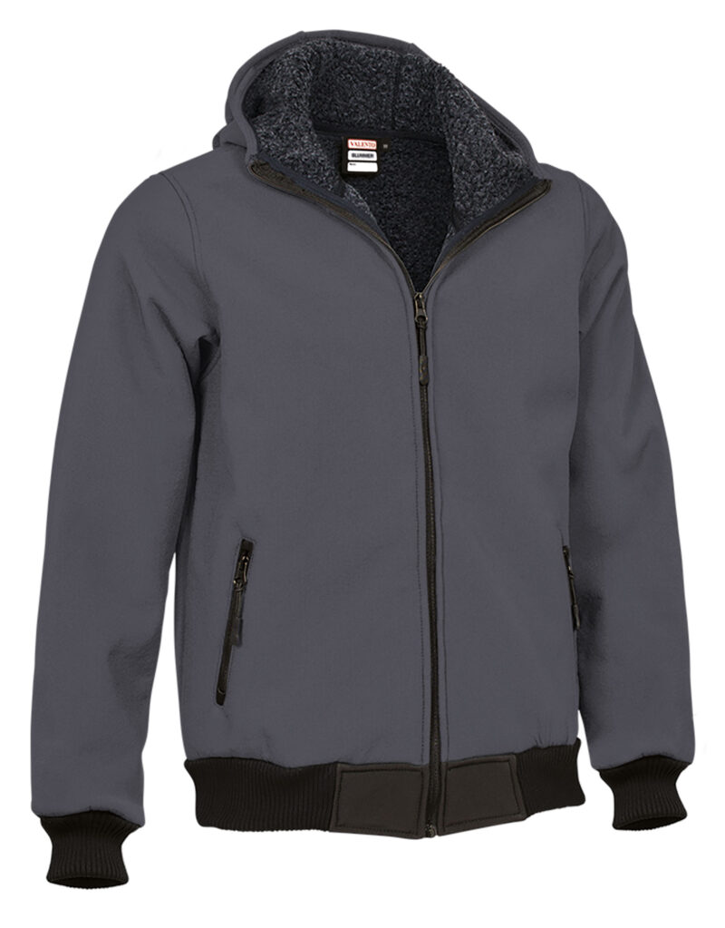 CQVABLUGR Softshell Jacket BLUMMER - Charcoal Γκρι
