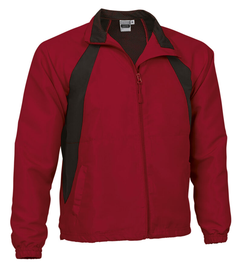 CQVABOSRN Windbreaker BOSTON - Lotto Κόκκινο-Μαύρο