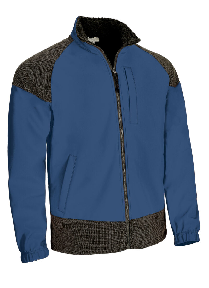 CQVACALAN Softshell Jacket CALEDONIA - Steel Μπλε-Μαύρο