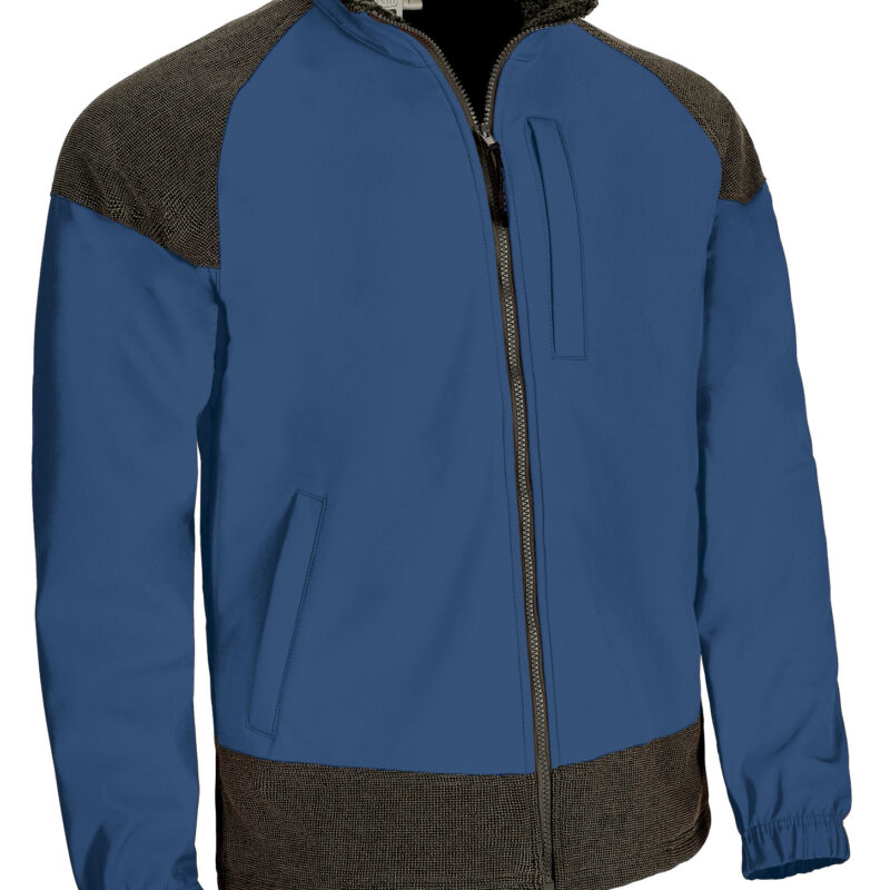 Softshell Jacket CALEDONIA - Steel Μπλε-Μαύρο