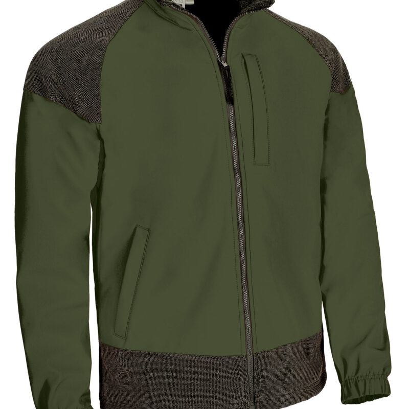 Softshell Jacket CALEDONIA - Χακί Πράσινο-Μαύρο
