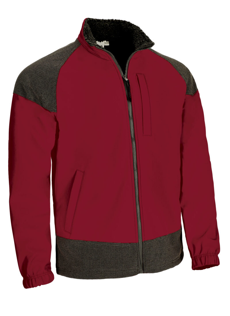 Softshell Jacket CALEDONIA - Lotto Κόκκινο-Μαύρο