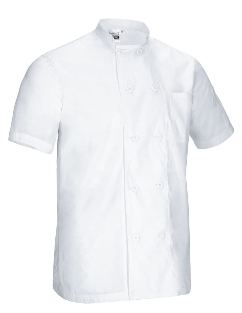 CQVACAYBL Κοντομάνικο Chef Jacket CAYENNE - Λευκό