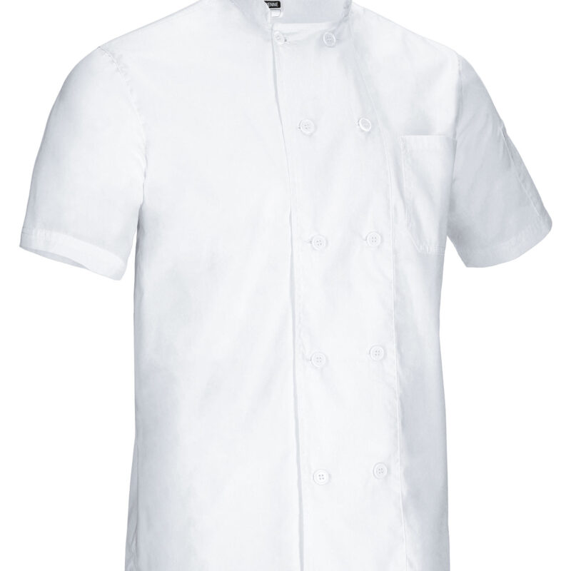 CQVACAYBL Κοντομάνικο Chef Jacket CAYENNE - Λευκό