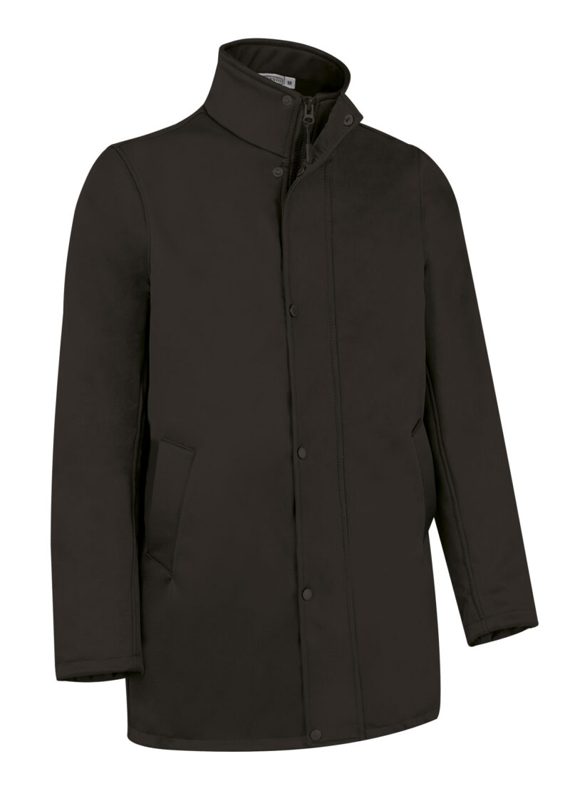 CQVADALNG Overcoat DALLAS - Μαύρο
