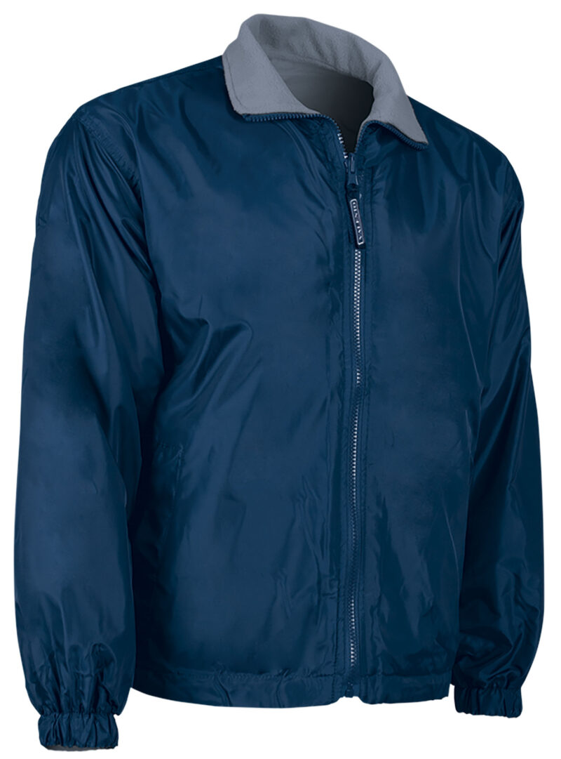 CQVAGLWMG Reversible Jacket GLASGOW - Orion Μπλε σκούρο Μπλε-Smoke Γκρι