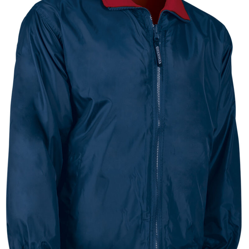 CQVAGLWMR Reversible Jacket GLASGOW - Orion Μπλε σκούρο Μπλε-Lotto Κόκκινο