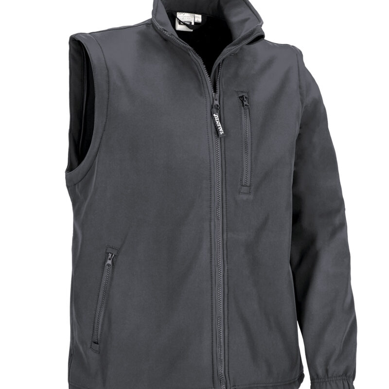 CQVAHALGR Softshell Jacket with Detachable Sleeves HALIFAX - Charcoal Γκρι