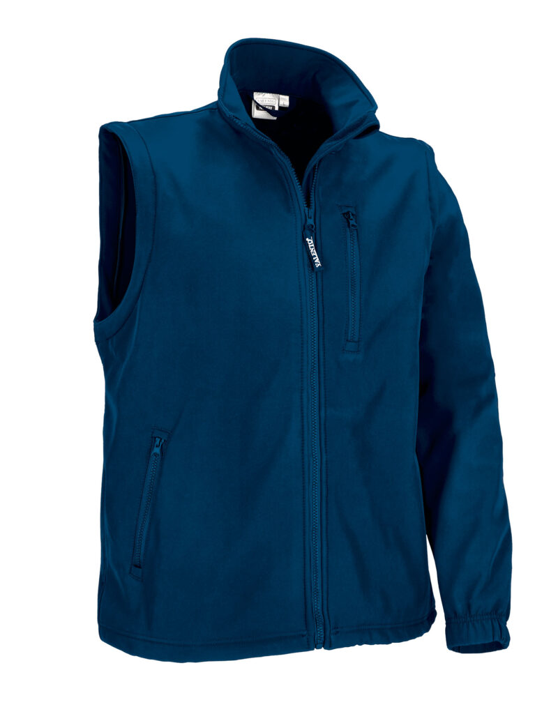CQVAHALMR Softshell Jacket with Detachable Sleeves HALIFAX - Μπλε navy Orion