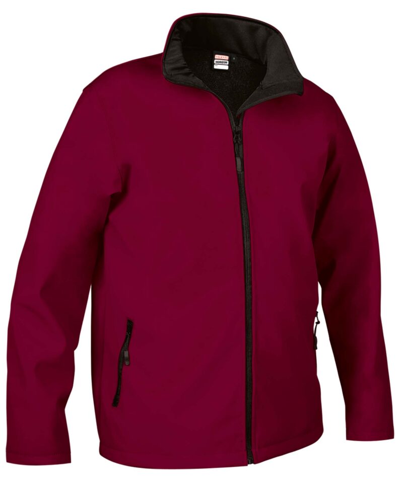 CQVAHORGT Softshell Jacket HORIZON - Μπορντό μαόνι