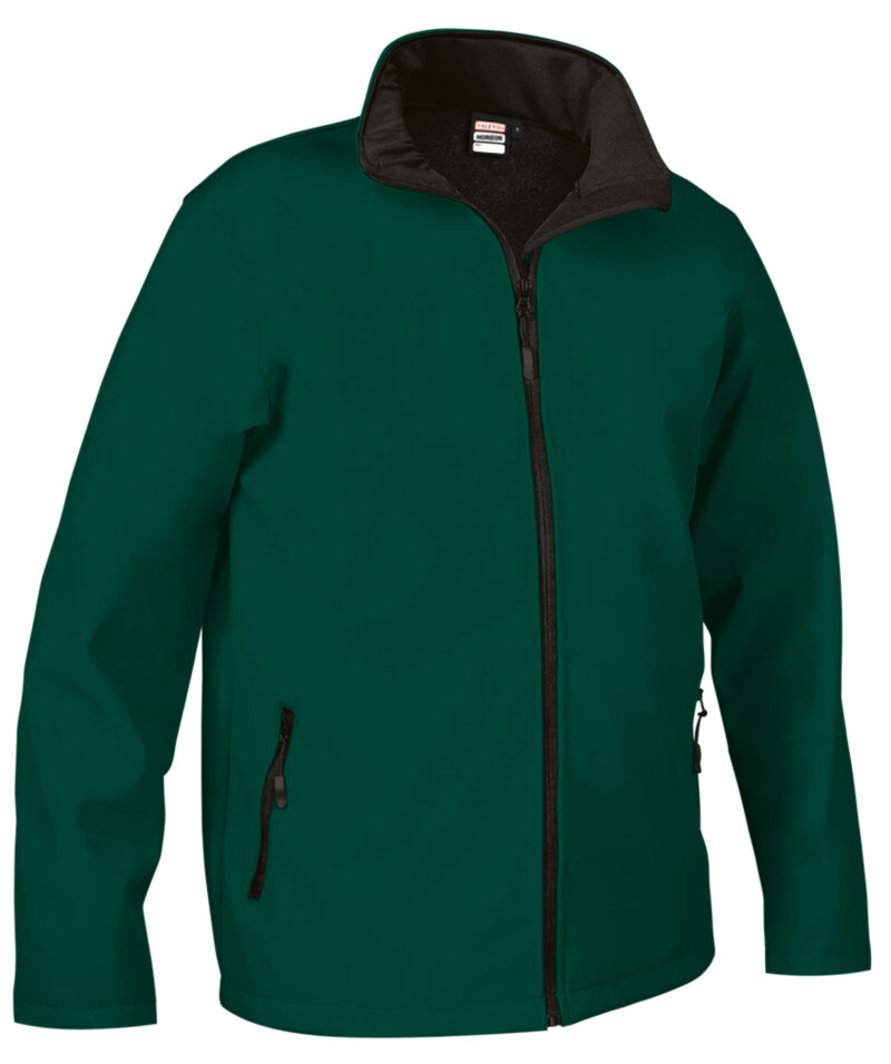 CQVAHORVB Softshell Jacket HORIZON - Πράσινο μπουκαλί
