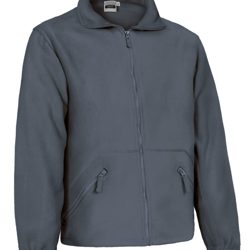 Fleece Jacket JASON - Cement Γκρι