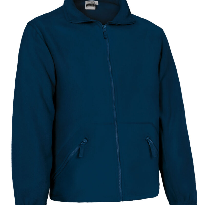 Fleece Jacket JASON - Μπλε navy Orion