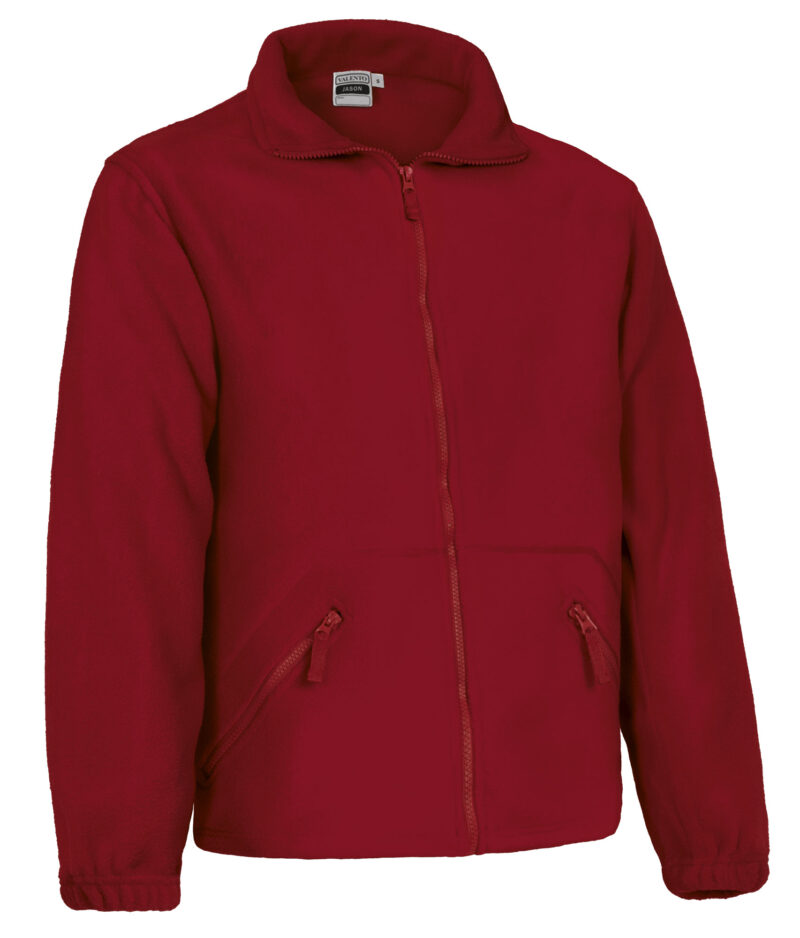CQVAJASRJ Fleece Jacket JASON - Κόκκινο lotto