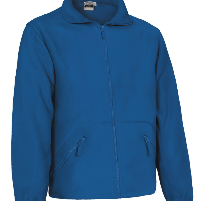 Fleece Jacket JASON - Μπλε ρουά