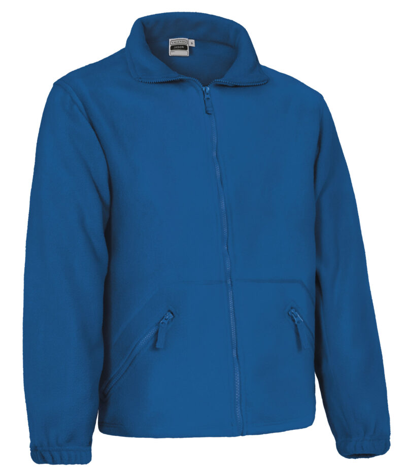 CQVAJASRY Fleece Jacket JASON - Μπλε ρουά