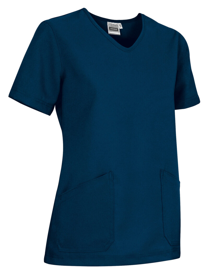 CQVALAVMR Ιατρικό ρούχο Top LAVENDER - Μπλε navy Orion
