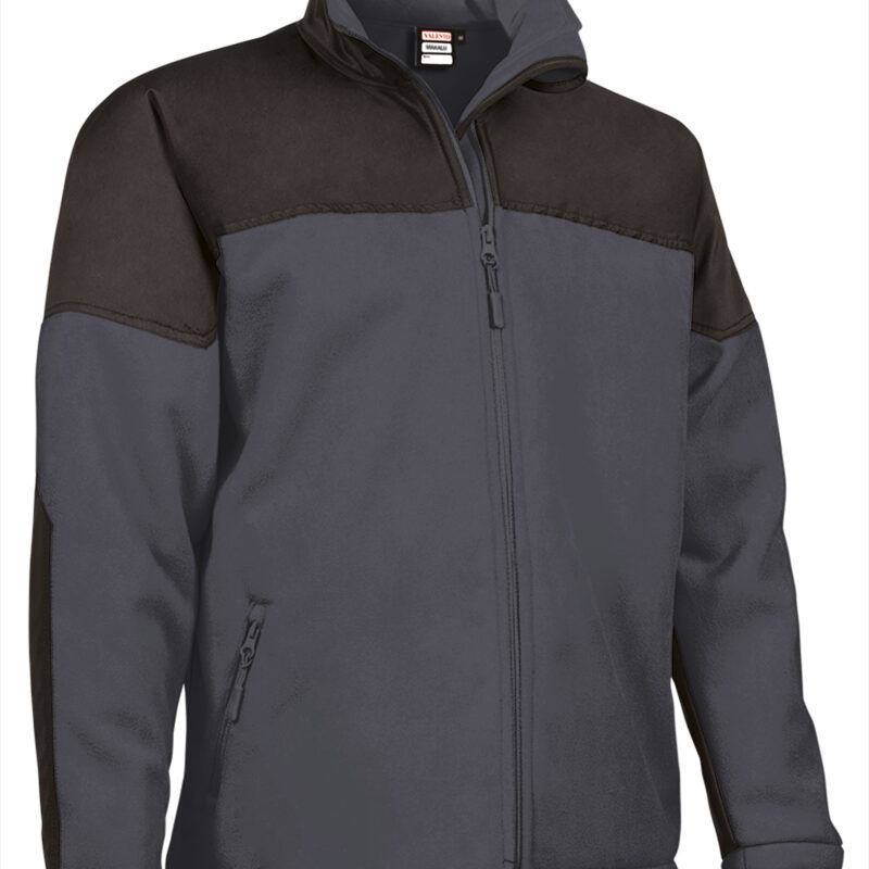 Softshell Jacket MAKALU - Charcoal Γκρι-Μαύρο