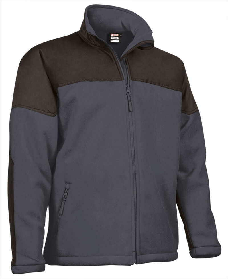 Softshell Jacket MAKALU - Charcoal Γκρι-Μαύρο
