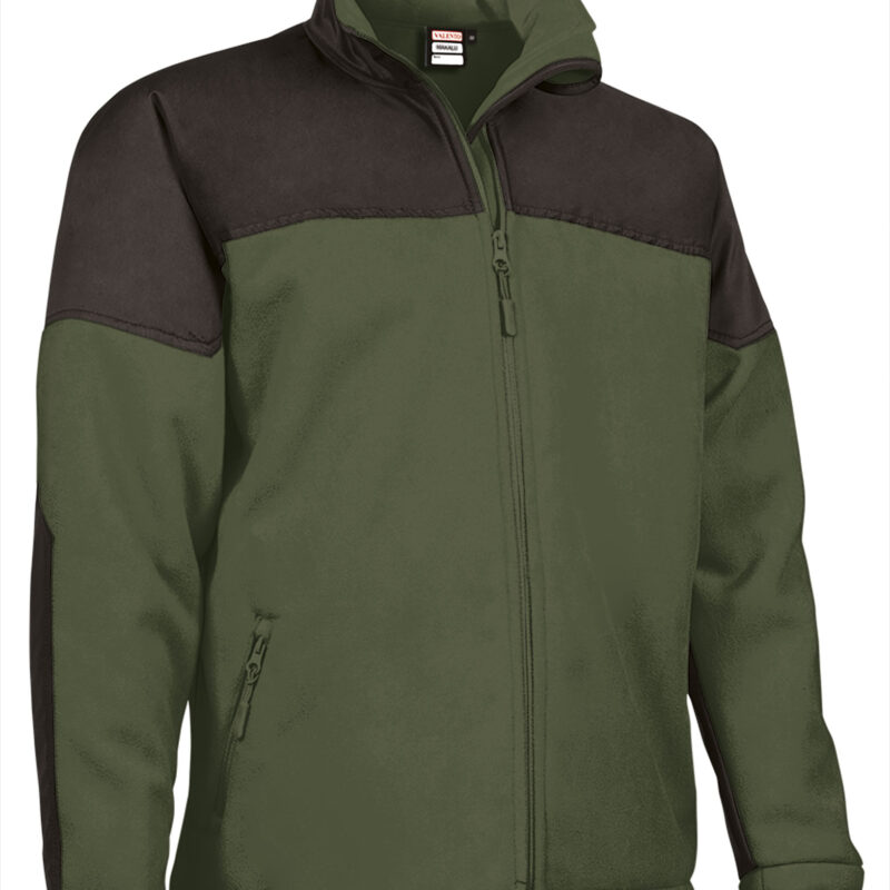 CQVAMAKKN Softshell Jacket MAKALU - Χακί Πράσινο-Μαύρο