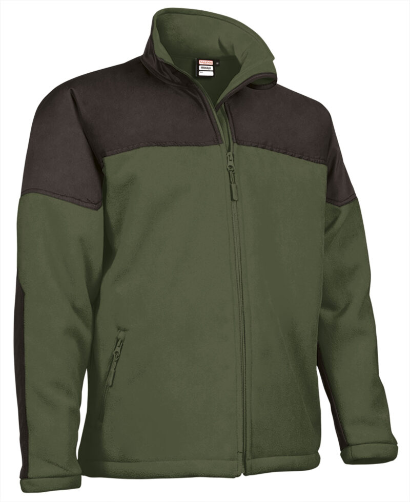 CQVAMAKKN Softshell Jacket MAKALU - Χακί Πράσινο-Μαύρο
