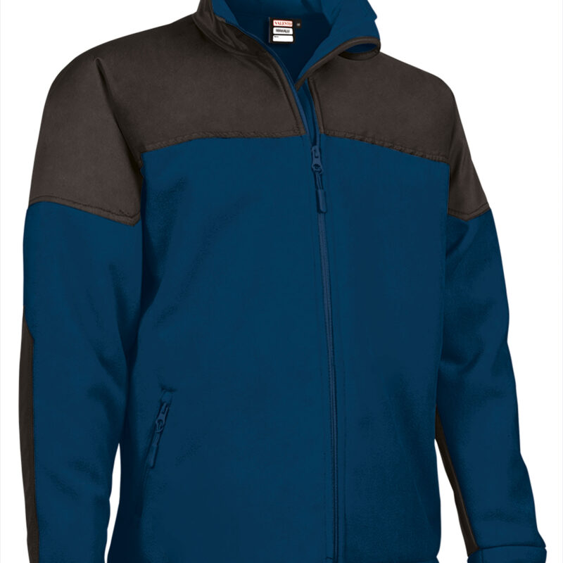 CQVAMAKMN Softshell Jacket MAKALU - Orion Μπλε σκούρο Μπλε-Μαύρο