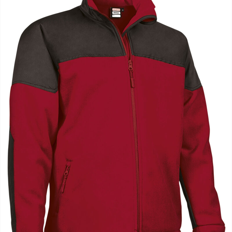 Softshell Jacket MAKALU - Lotto Κόκκινο-Μαύρο