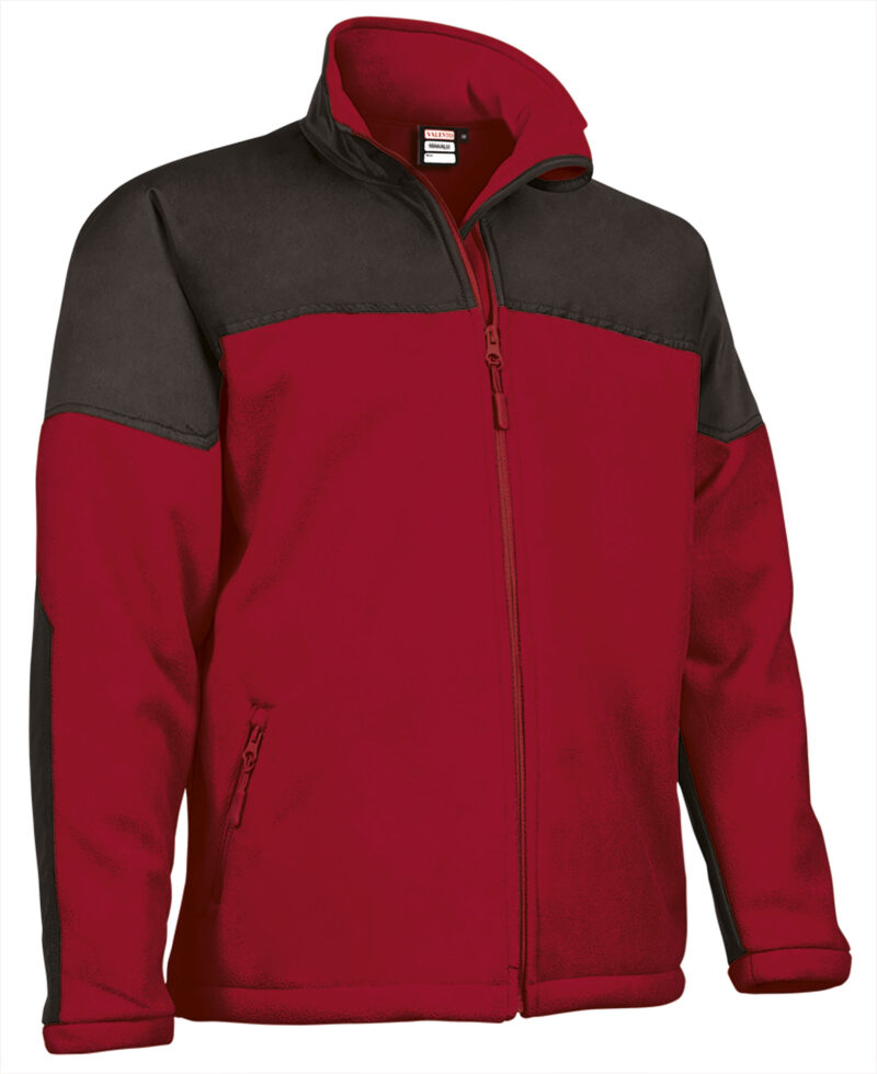 Softshell Jacket MAKALU - Lotto Κόκκινο-Μαύρο