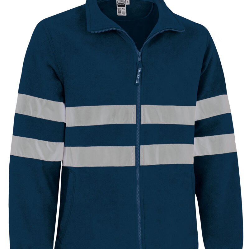 Fleece Jacket NORFOLK - Μπλε navy Orion