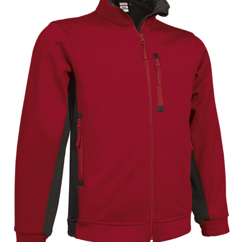 CQVAPEARN Softshell Jacket PEAK - Lotto Κόκκινο-Μαύρο