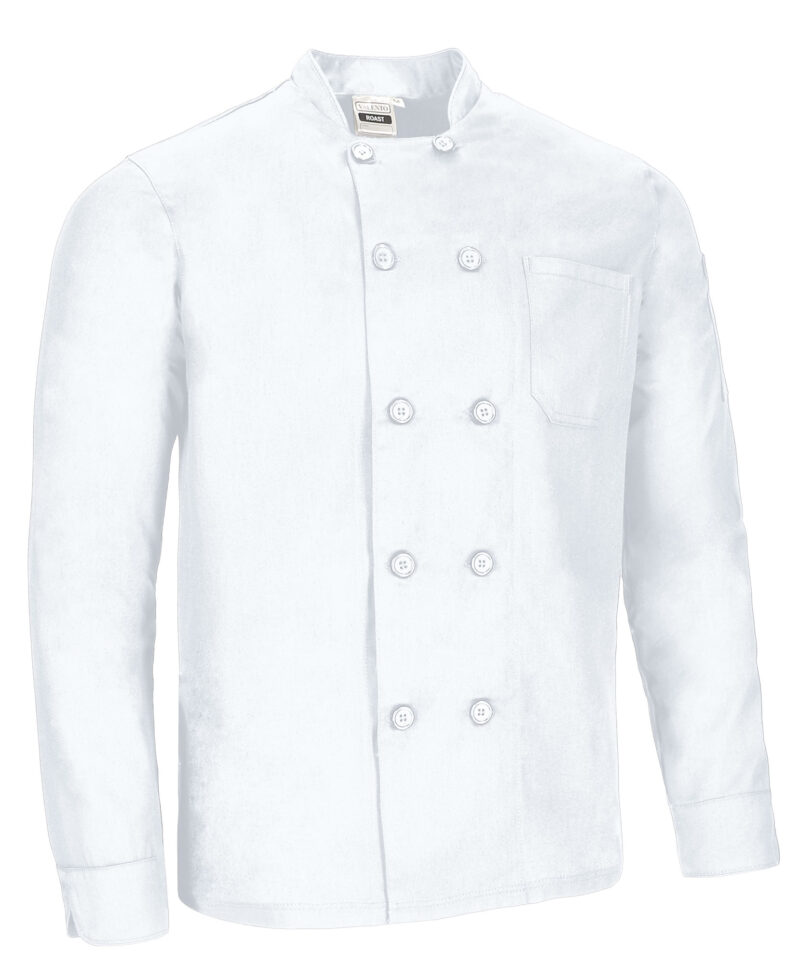 CQVAROABL Μακρυμάνικο Chef Jacket ROAST - Λευκό