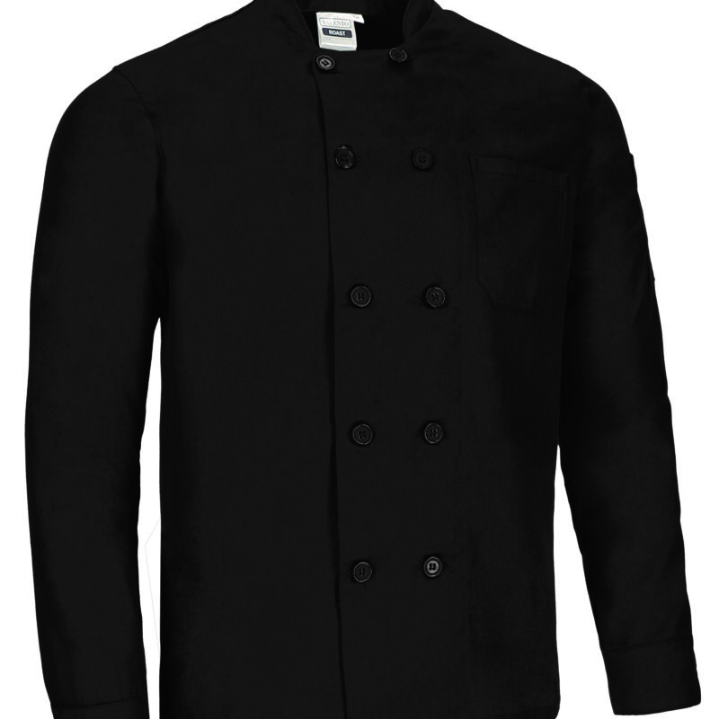Μακρυμάνικο Chef Jacket ROAST - Μαύρο