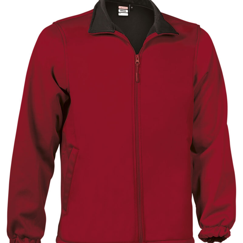 CQVARONRJ Softshell Jacket RONCES - Κόκκινο lotto