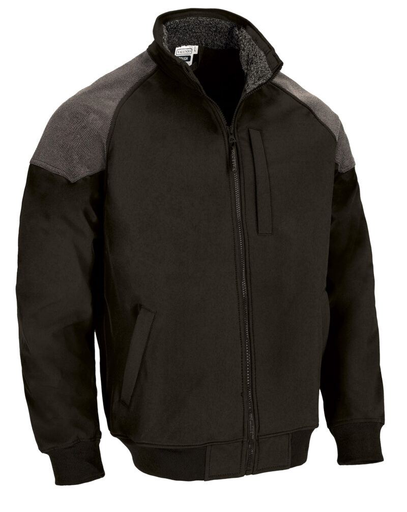 CQVAROUNG Softshell Jacket ROUGH - Μαύρο