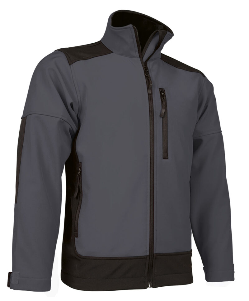 CQVASAPGN Softshell Jacket SAPONI - Charcoal Γκρι-Μαύρο