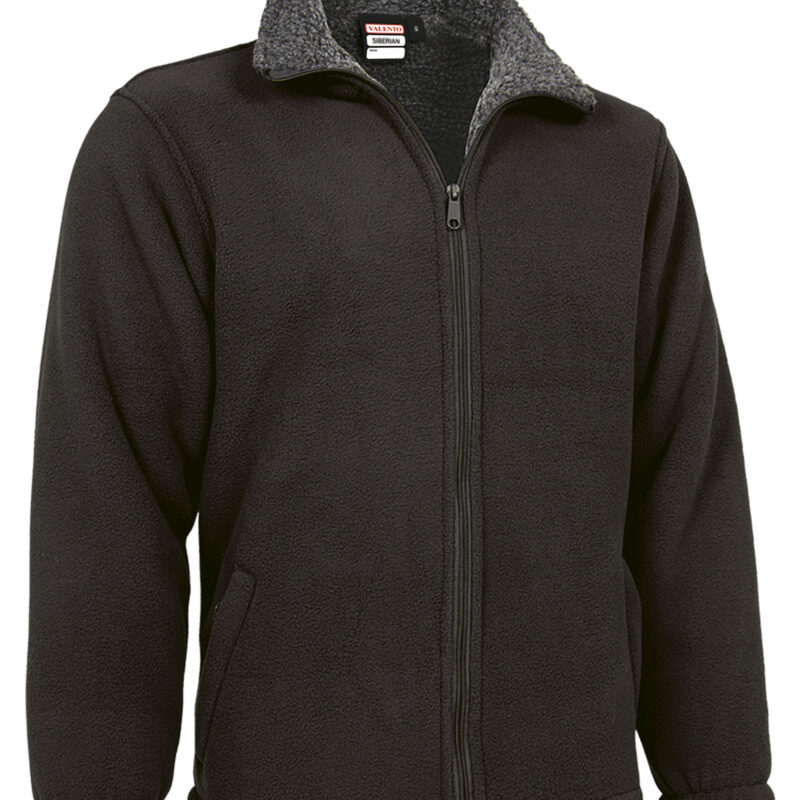 Fleece Jacket SIBERIAN - Μαύρο