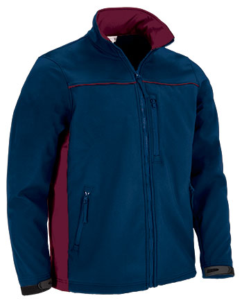 CQVATHUMT Softshell Jacket THUNDER - Orion Μπλε σκούρο Μπλε-Μαόνι Μπορντό