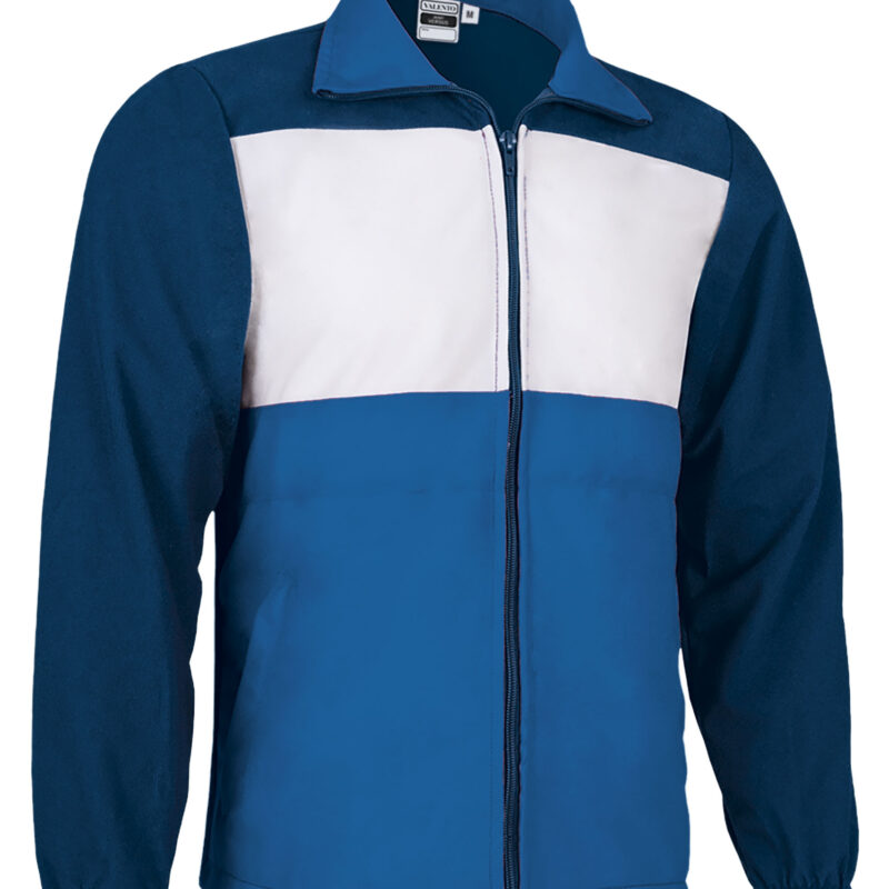 Αθλητικό Jacket VERSUS - Night Μπλε σκούρο Μπλε-Ρουά Μπλε-Λευκό