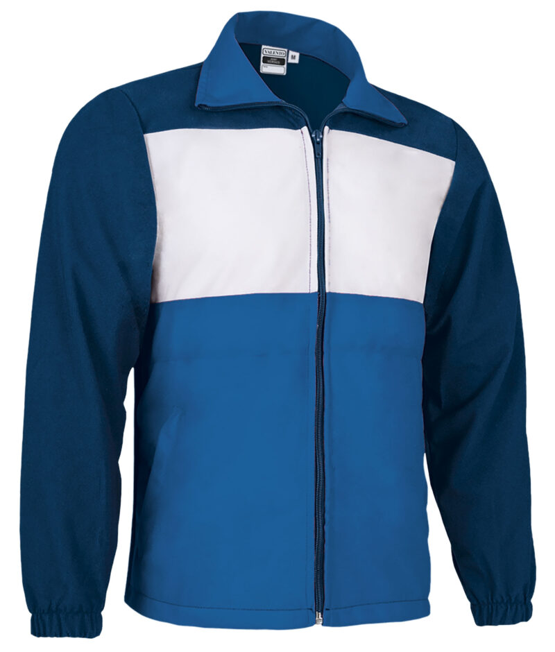 CQVAVERMY Αθλητικό Jacket VERSUS - Night Μπλε σκούρο Μπλε-Ρουά Μπλε-Λευκό