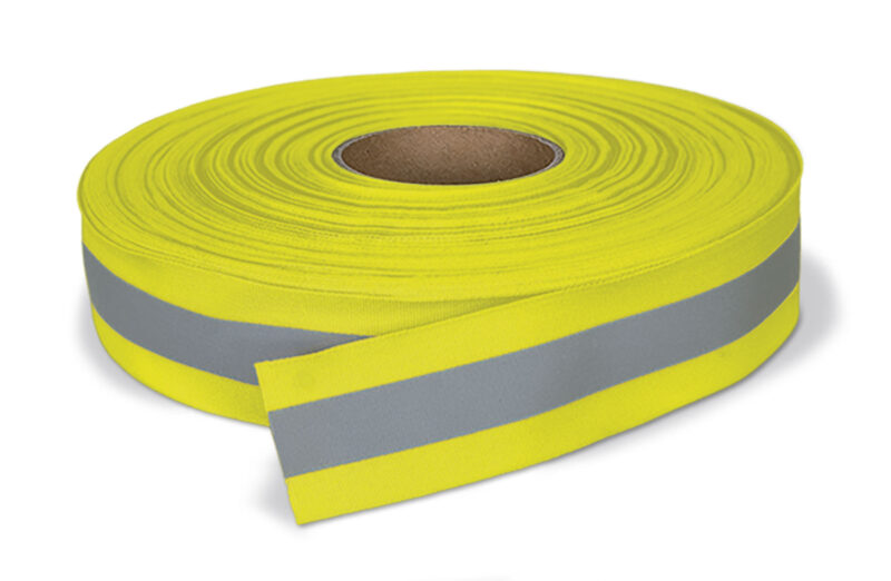 CRVAAMBAM Reflective Tape for Sewing AMBER - Fluo Κίτρινο