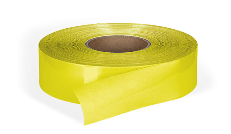 CRVADUSAF Heat-Adhesive Reflective Tape DUSK - Reflective Fluo Κίτρινο