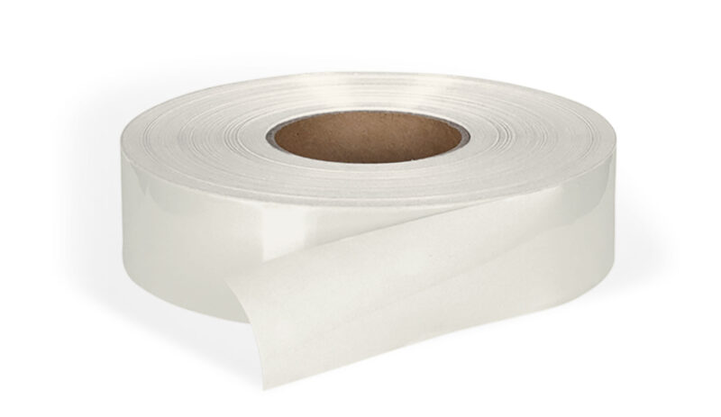 CRVADUSBL Heat-Adhesive Reflective Tape DUSK - Reflective Λευκό